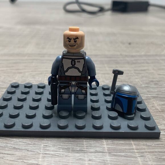 LEGO Star Wars Jango Fett Minifigure Clone Wars Star Wars Boba Fett Rare - Picture 5 of 6
